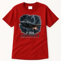 F-35A Lightning II – Dominance In The Skies Tall T-Shirt