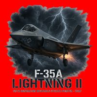 F-35A Lightning II – Dominance In The Skies Flatbill Hat