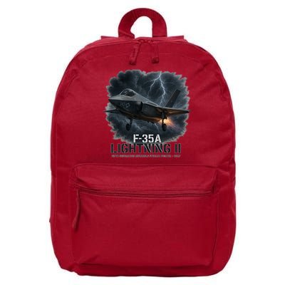 F-35A Lightning II – Dominance In The Skies 16 in Basic Backpack