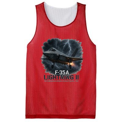 F-35A Lightning II – Dominance In The Skies Mesh Reversible Basketball Jersey Tank