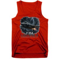 F-35A Lightning II – Dominance In The Skies Tank Top