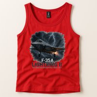 F-35A Lightning II – Dominance In The Skies Tank Top