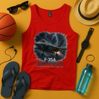F-35A Lightning II – Dominance In The Skies Tank Top