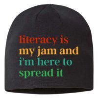 Funny Literacy Is My Jam And IM Here To Spread It Sustainable Beanie