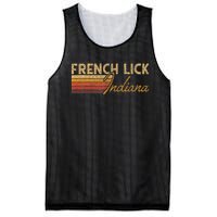 French Lick Indiana Mesh Reversible Basketball Jersey Tank