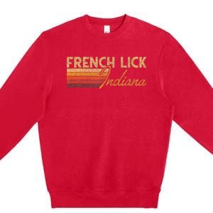 French Lick Indiana Premium Crewneck Sweatshirt