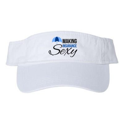 Funny Life Insurance Sales Making Life Insurance Sexy Valucap Bio-Washed Visor