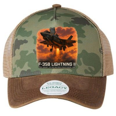 F-35B Lightning II – Vertical Thunder Legacy Tie Dye Trucker Hat