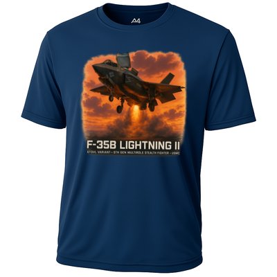 F-35B Lightning II – Vertical Thunder Performance Shirt