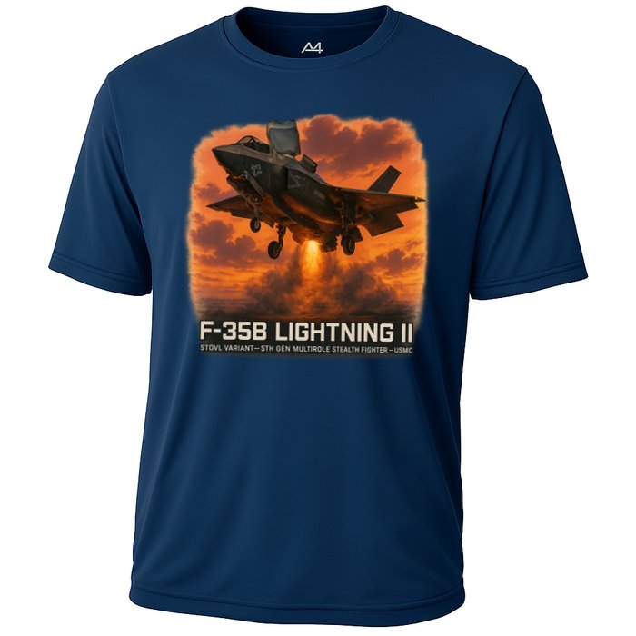 F-35B Lightning II – Vertical Thunder Performance Shirt