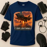 F-35B Lightning II – Vertical Thunder Performance Shirt