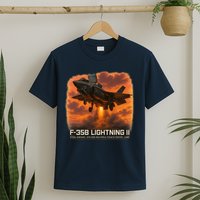 F-35B Lightning II – Vertical Thunder T-Shirt