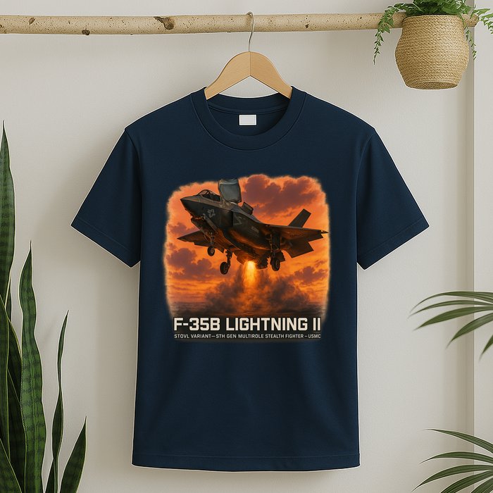 F-35B Lightning II – Vertical Thunder T-Shirt