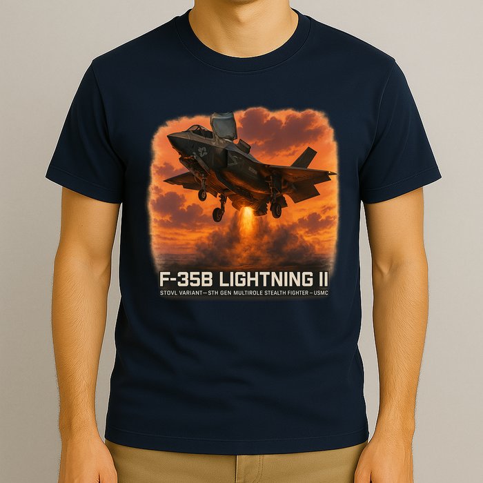 F-35B Lightning II – Vertical Thunder T-Shirt