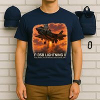 F-35B Lightning II – Vertical Thunder T-Shirt