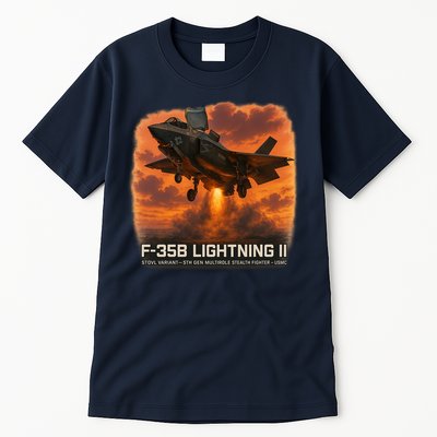 F-35B Lightning II – Vertical Thunder Tall T-Shirt