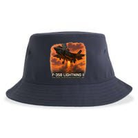 F-35B Lightning II – Vertical Thunder Sustainable Bucket Hat