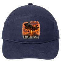 F-35B Lightning II – Vertical Thunder 7-Panel Snapback Hat