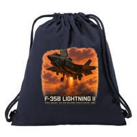 F-35B Lightning II – Vertical Thunder Drawstring Bag
