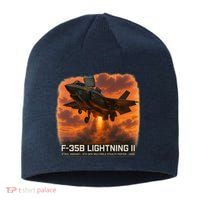 F-35B Lightning II – Vertical Thunder Sustainable Beanie
