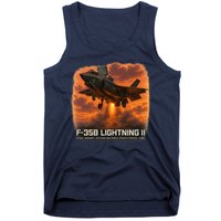 F-35B Lightning II – Vertical Thunder Tank Top
