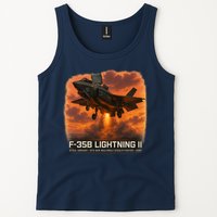 F-35B Lightning II – Vertical Thunder Tank Top