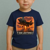 F-35B Lightning II – Vertical Thunder Toddler T-Shirt