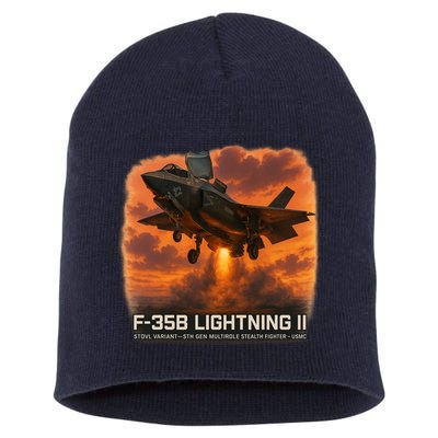 F-35B Lightning II – Vertical Thunder Short Acrylic Beanie