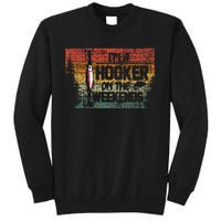 Fishing Lover Im A Hooker On The Weekend Tall Sweatshirt