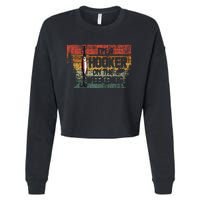 Fishing Lover Im A Hooker On The Weekend Cropped Pullover Crew