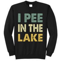 Funny Lake I Pee In The Lake Sweatshirt