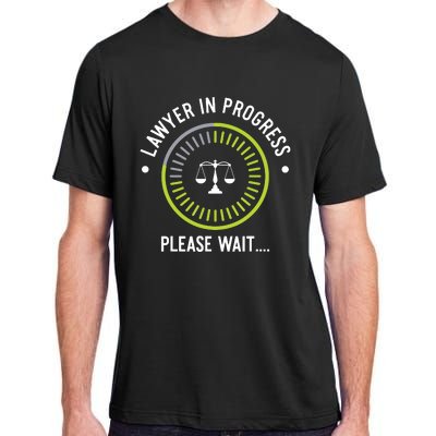 Funny Lawyer In Progress Gift Law School Apparel Adult ChromaSoft Performance T-Shirt