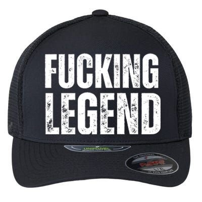 Fucking Legend Internet Social Media Insta Trending Flexfit Unipanel Trucker Cap