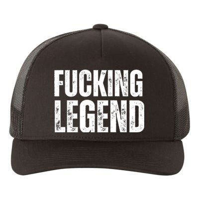 Fucking Legend Internet Social Media Insta Trending Yupoong Adult 5-Panel Trucker Hat