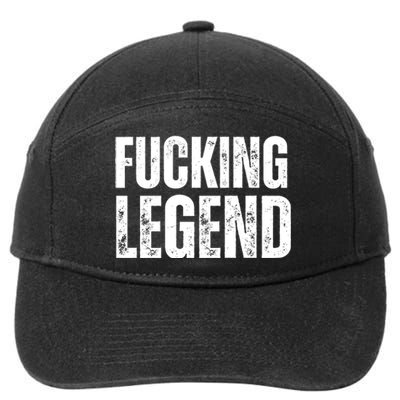 Fucking Legend Internet Social Media Insta Trending 7-Panel Snapback Hat