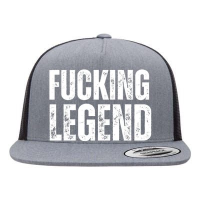 Fucking Legend Internet Social Media Insta Trending Flat Bill Trucker Hat