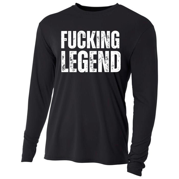 Fucking Legend Internet Social Media Insta Trending Cooling Performance Long Sleeve Crew