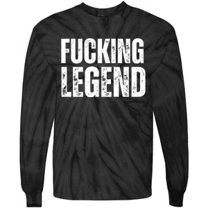 Fucking Legend Internet Social Media Insta Trending Tie-Dye Long Sleeve Shirt