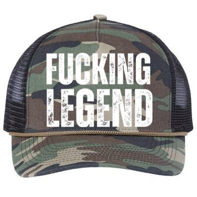 Fucking Legend Internet Social Media Insta Trending Retro Rope Trucker Hat Cap