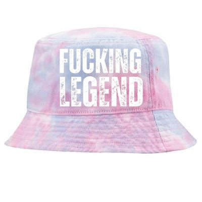 Fucking Legend Internet Social Media Insta Trending Tie-Dyed Bucket Hat