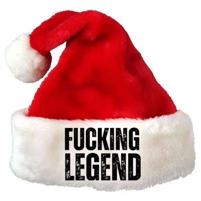 Fucking Legend Internet Social Media Insta Trending Premium Christmas Santa Hat