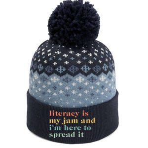 Funny Literacy Is My Jam And IM Here To Spread It The Baniff Cuffed Pom Beanie