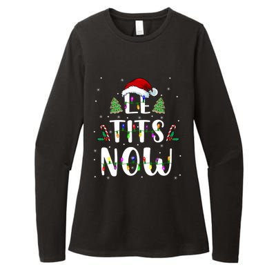 Funny Let It Snow For Christmas Womens CVC Long Sleeve Shirt