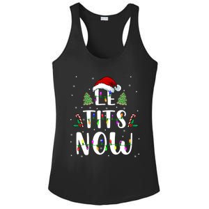 Funny Let It Snow For Christmas Ladies PosiCharge Competitor Racerback Tank