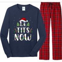 Funny Let It Snow For Christmas Long Sleeve Pajama Set