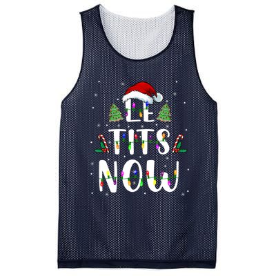 Funny Let It Snow For Christmas Mesh Reversible Basketball Jersey Tank