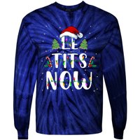 Funny Let It Snow For Christmas Tie-Dye Long Sleeve Shirt