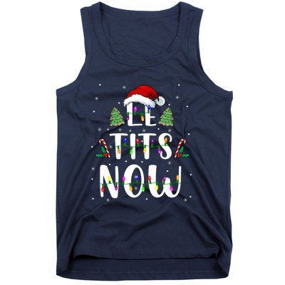 Funny Let It Snow For Christmas Tank Top