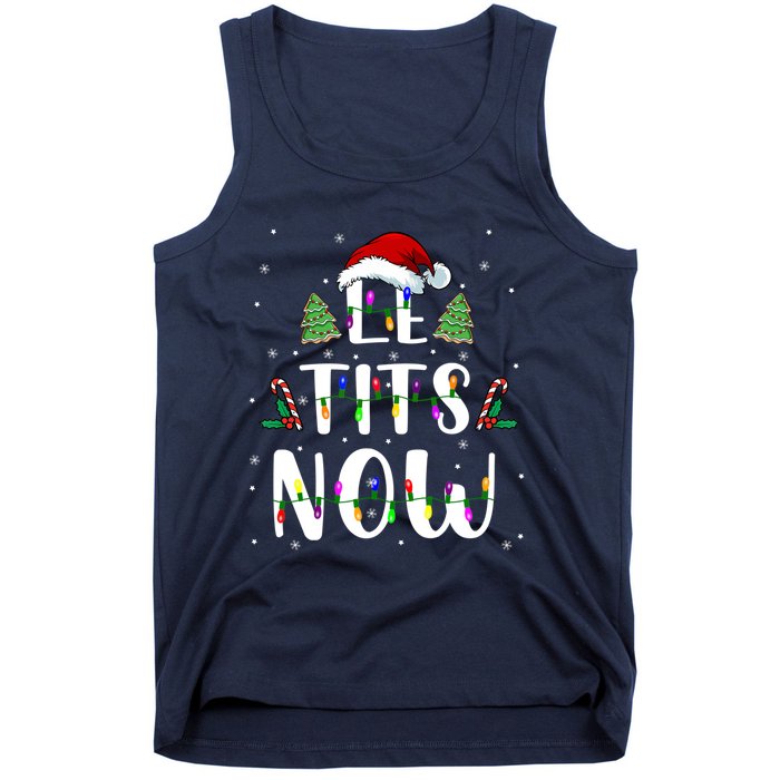 Funny Let It Snow For Christmas Tank Top