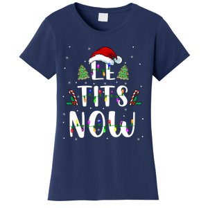 Funny Let It Snow For Christmas Women's T-Shirt